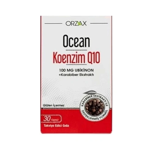 Orzax Ocean Plus Koenzım Q10 30 Kapsul - 1