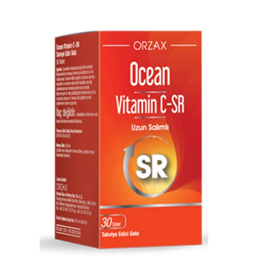 Orzax Ocean Vitamin C-SR 30 Tablet - 1