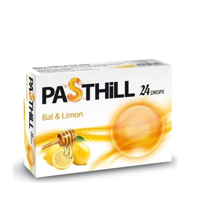 Pasthill Bal ve Limon Pastil Drops 24 Adet - 1