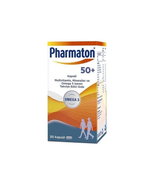 Pharmaton 50 Plus 30 Kapsül - 1