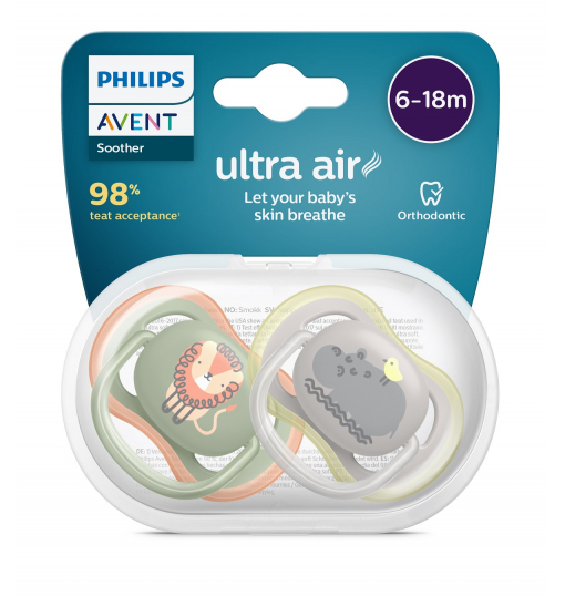 Avent 08517 Ultra Air Emzik 6-18 Ay - Erkek - 1