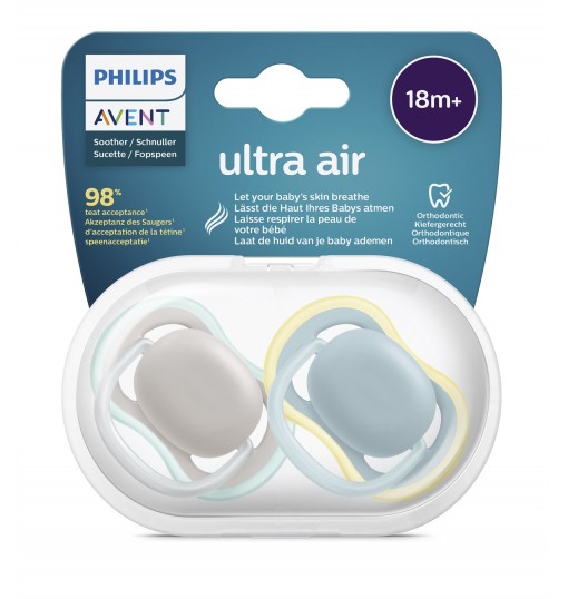 Avent Ultra Air Soother Emzik 18+Ay SCF349/01 - 1