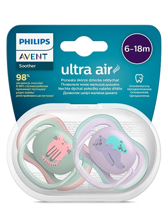 Philips Avent Ultra Air SCF085/16 6-18 Ay Desensiz Emzik - 1