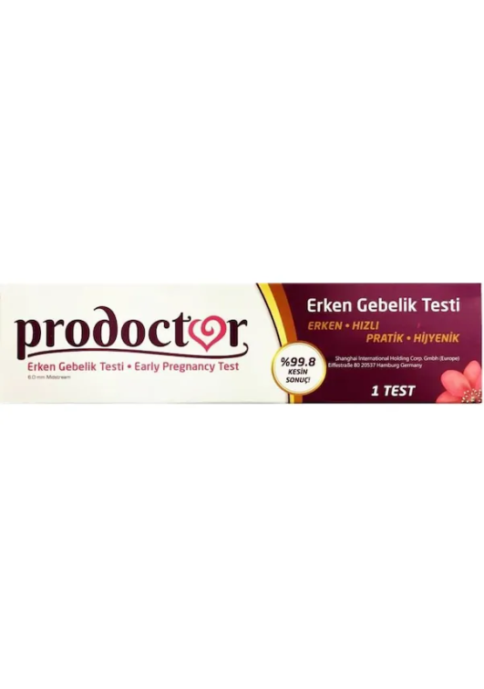 Prodoctor Pratik Erken Gebelik Testi 1 Test - 1