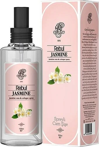 Rebul Kolonya Jasmine PVC Sprey 125 ml - 1