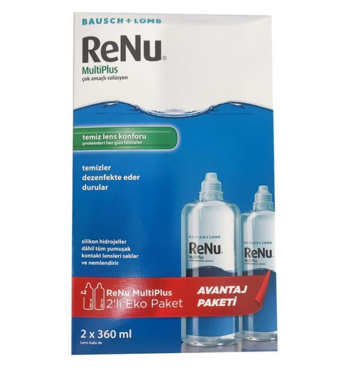 Renu Multiplus Lens Solüsyonu 360 ml - İkili Kofre - 1