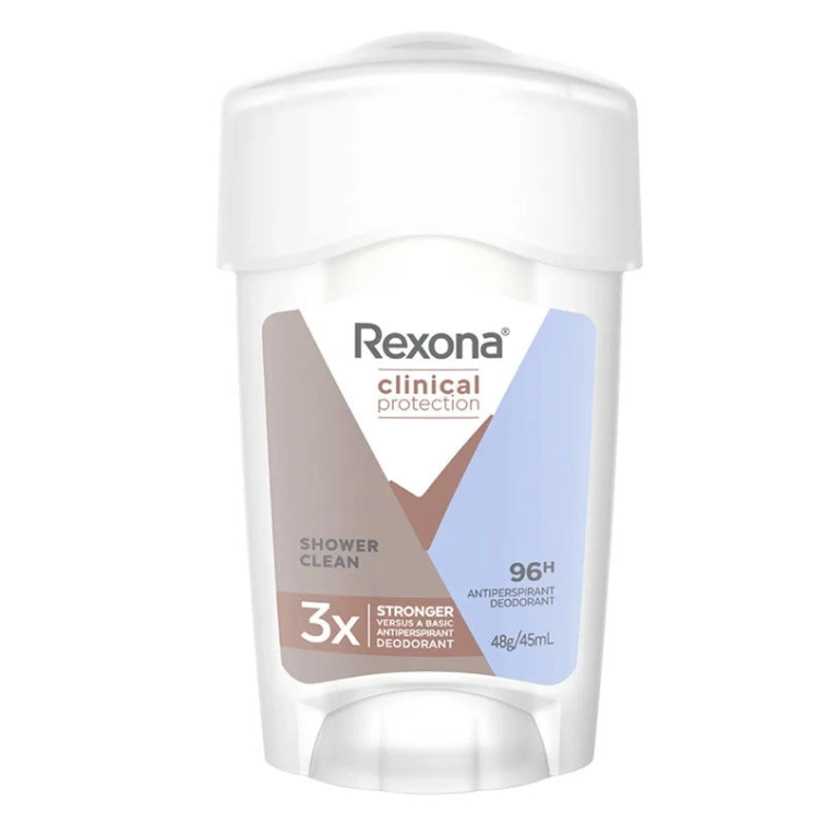 Rexona Clinical Protection Shower Clean Stick Deodorant 45 ml - 1