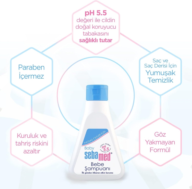 Sebamed Baby Şampuan 250 mL - 7