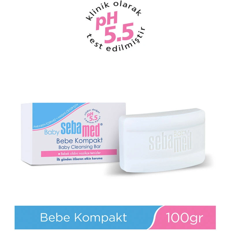 Sebamed Bebe Sabun Kompakt 100 gr - 1