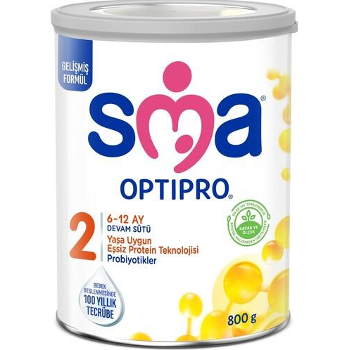 SMA Probiyotikli Sma Optıpro 2 Numara 800 gr 6-12 Ay Devam Sütü - 1