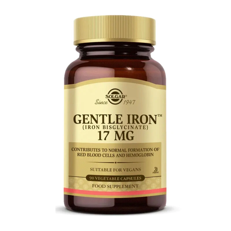 Solgar Gentle Iron 17 mg 90 Kapsül - 1