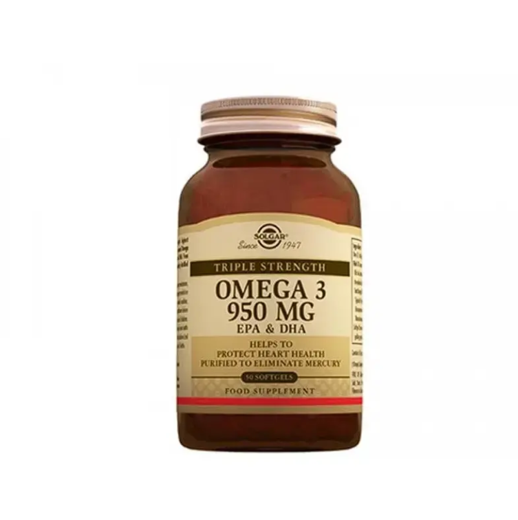 Solgar Omega 3 950 mg 100 Kapsül - 1