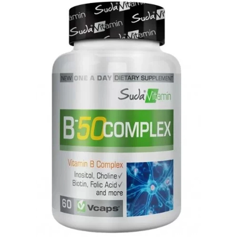 Suda Vitamin B-50 Complex 60 Kapsül - 1