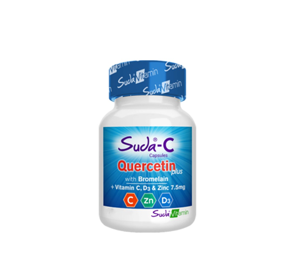 Suda Vitamin Suda-C Quercetin Plus 30 Kapsül - 1