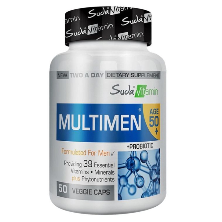 Suda Vitamin Multimen 50+ 50 Kapsül - 1