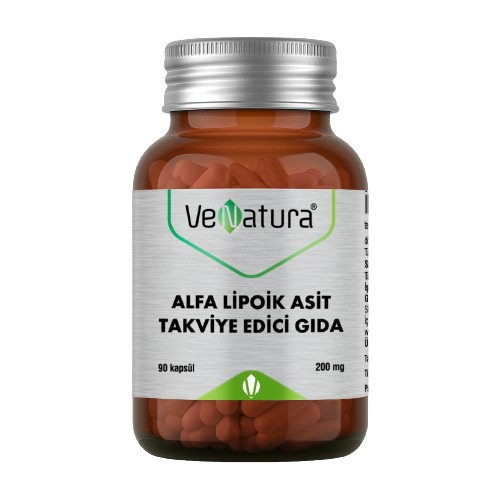 Venatura Alfa Lipoik Asit 200 mg 90 Kapsül - 1