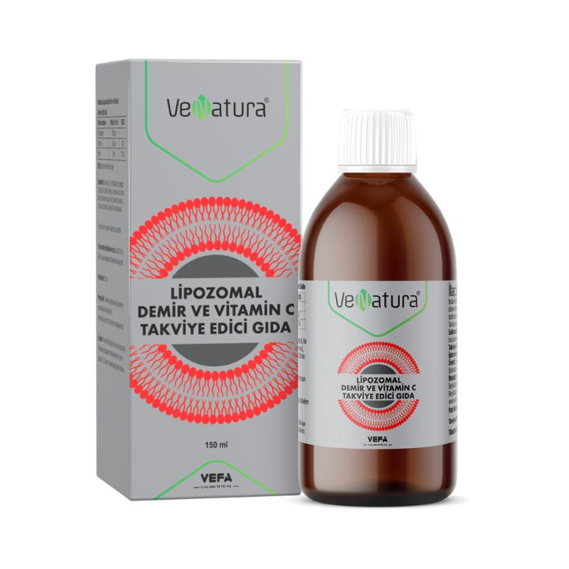 VeNatura Lipozomal Demir ve Vitamin C 150 ml - 1