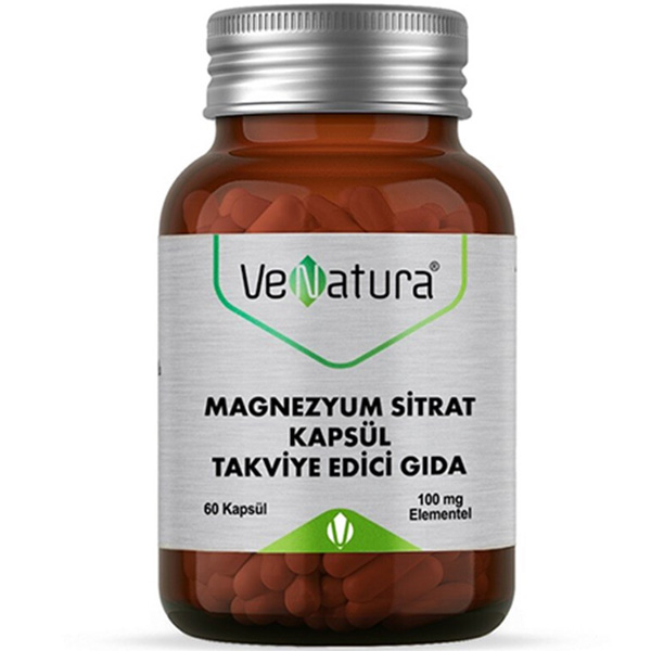 Venatura Magnezyum Sitrat 60 Kapsül - 1