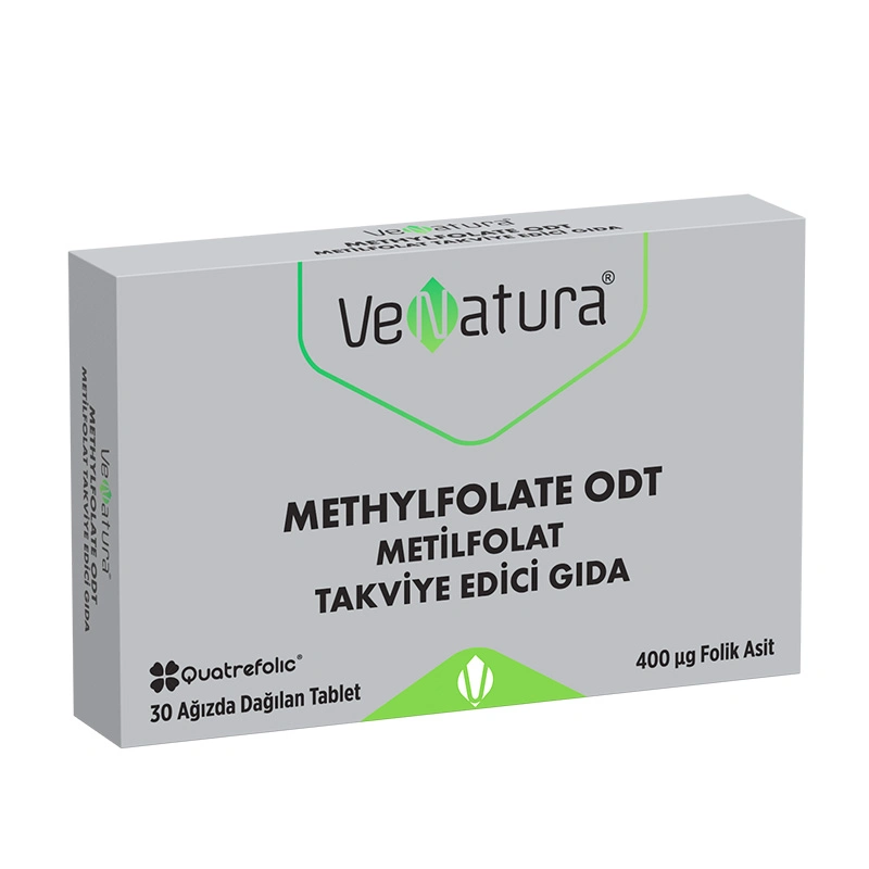 Venatura Metilfolat 400 mcg Ağızda Dağılan 30 Tablet - 1