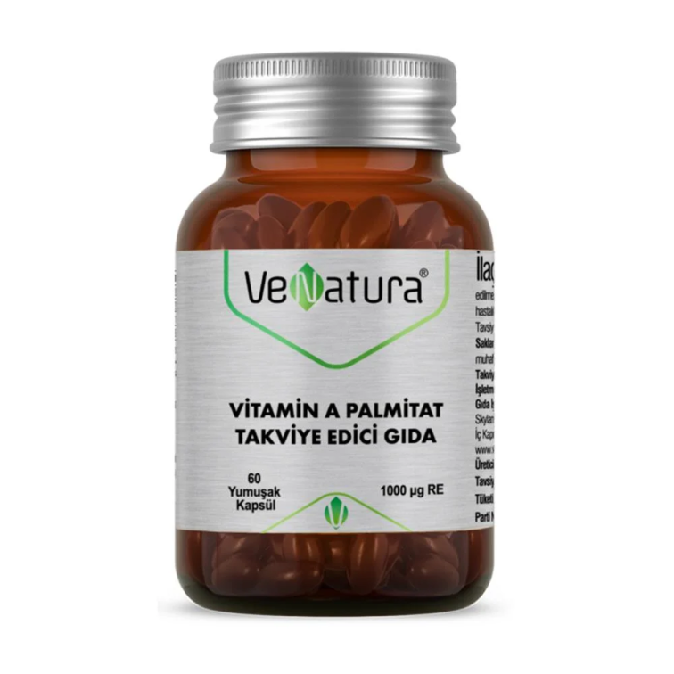 Venatura Vitamin A Palmitat 60 Kapsül - 1