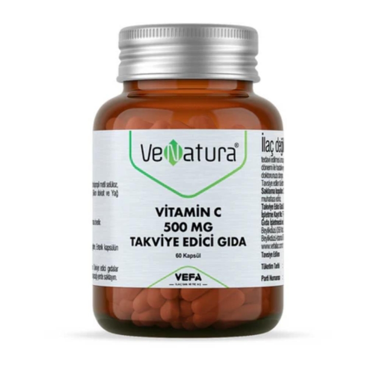 Venatura Vitamin C 500 mg 60 Kapsül - 1