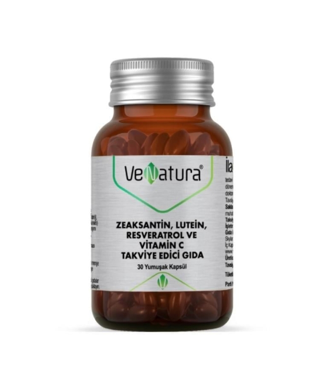 Venatura Zeaksantin Lutein Resveratrol Ve Vitamin C 30 Kapsül - 1