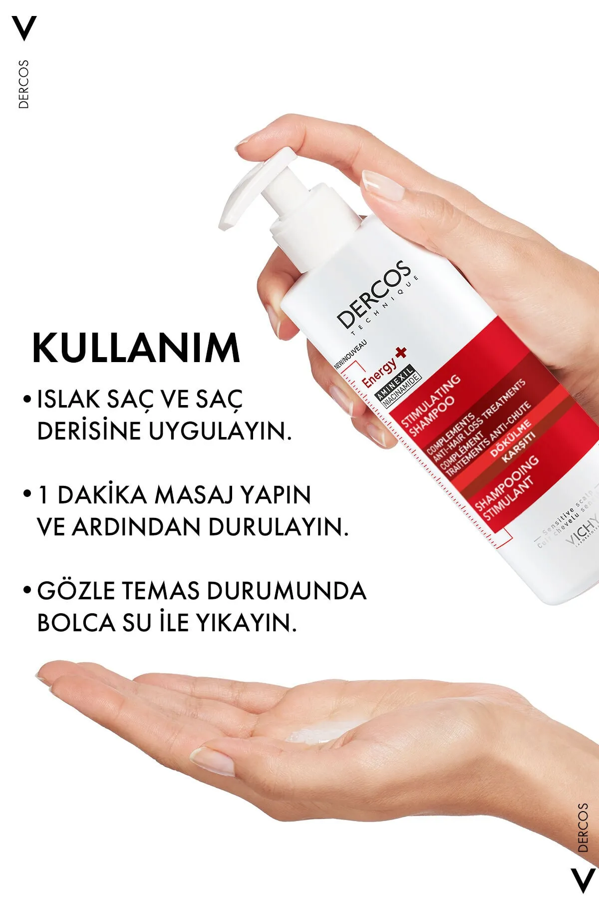 Vichy Dercos Saç Dökülmesine Karşı Şampuan 400ml - 7