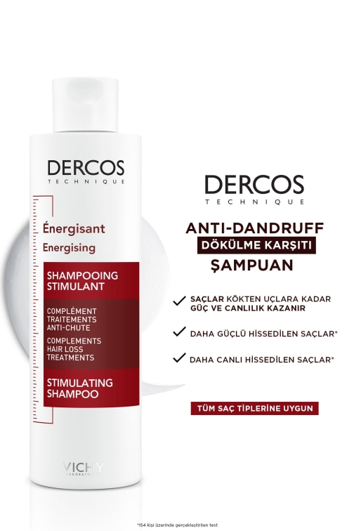 Vichy Dercos Energisant Şampuan Dökülme Karşıtı 200 ml - 2