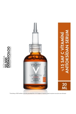 Vichy Liftactive Supreme %15 Saf C Vitamini Aydınlatıcı Antioksidan Serum 20 ml - 1