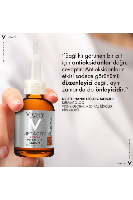 Vichy Liftactive Supreme %15 Saf C Vitamini Aydınlatıcı Antioksidan Serum 20 ml - 5