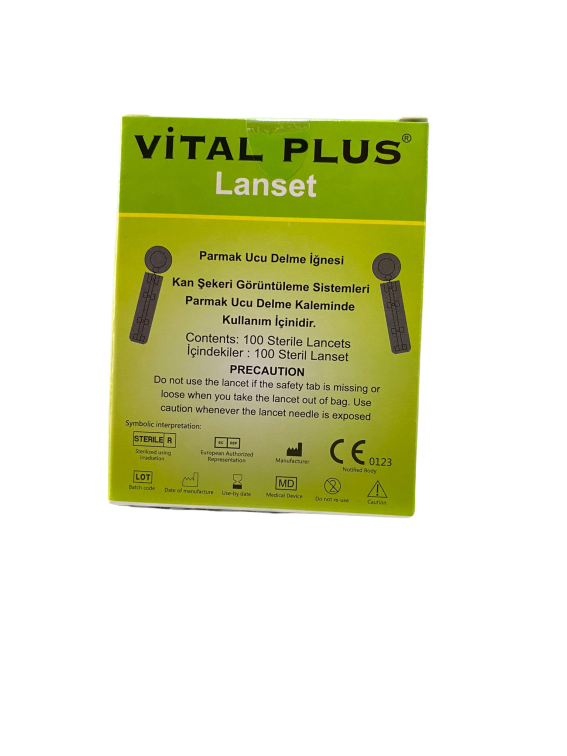 Vital Plus Lancet 100'lü - 1