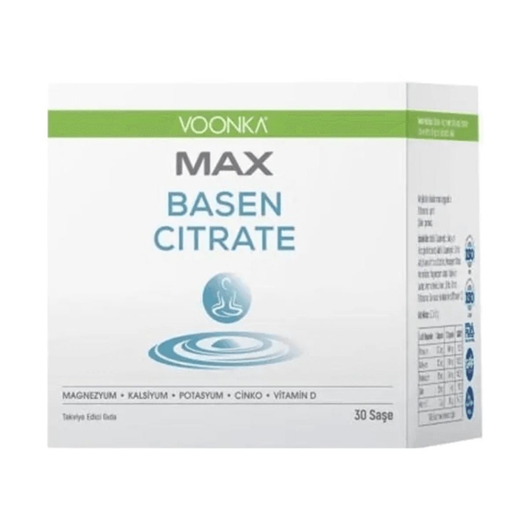 Voonka Max Basen Citrate 30 Saşe - 1