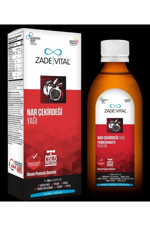 Zade Vital Nar Çekirdeği Yağı 150 ml - 1