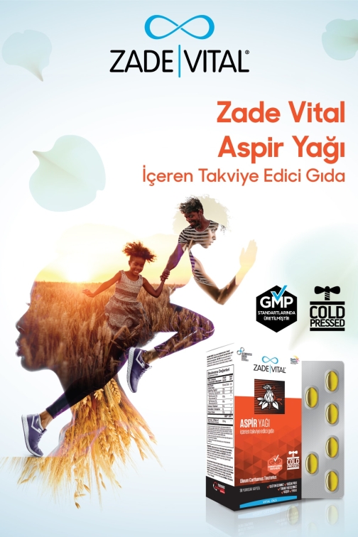 Zade Vital Aspir Yağı 600mg 60 Kapsül - 2